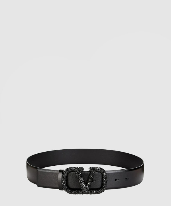 [VALENTINO-발렌티노]송아지 가죽 양면 벨트