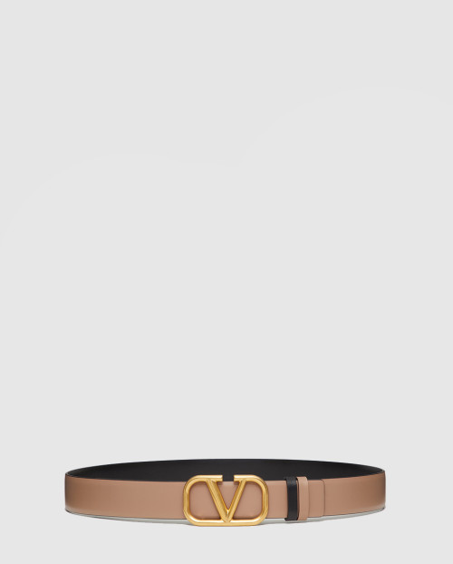 [VALENTINO-발렌티노]양면 광택 송아지 가죽 벨트