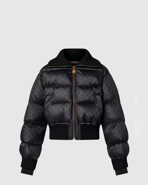 [LOUIS VUITTON-루이비통]크롭드 모노그램 푸퍼 재킷 1AC0OK