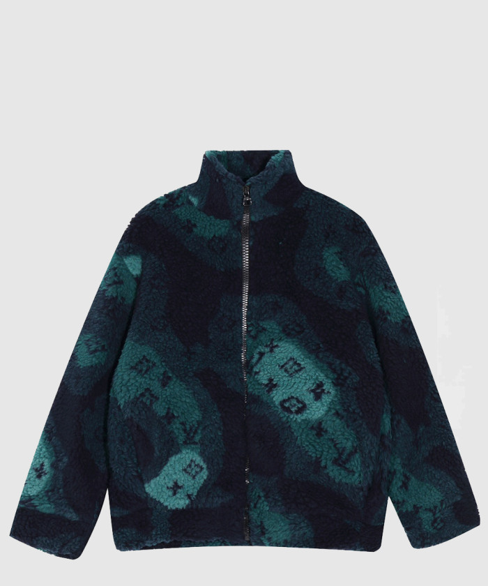 레플리카|이미테이션 louis-vuitton-루이비통모노그램-카모-플리스-블루종-1aatyt