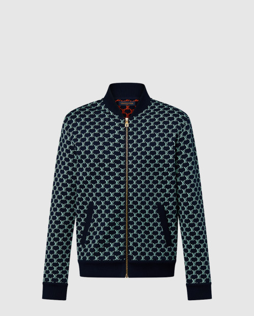 [LOUIS VUITTON-루이비통]더블 페이스 코튼 저지 보머 1AFR40