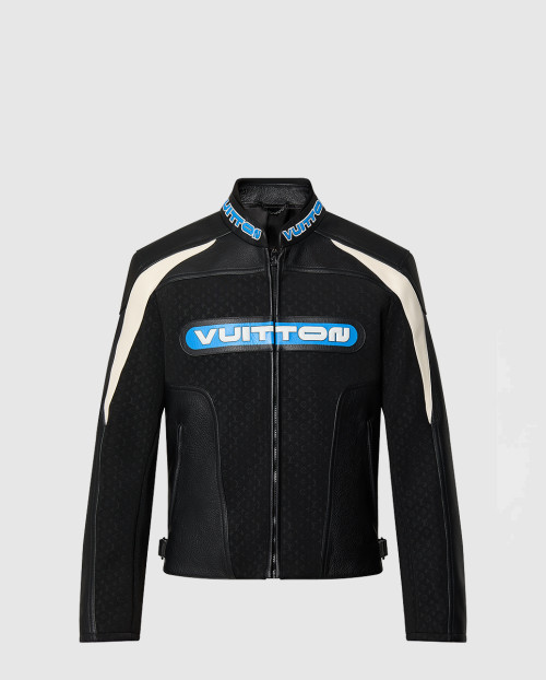 [LOUIS VUITTON-루이비통]모노그램 레더 믹스 재킷 1ABNQO