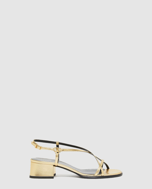 [CELINE-셀린느]클레망스 라미네이트 램스킨 샌들 922415