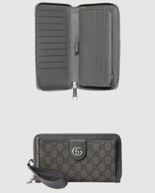 [GUCCI-구찌]로고 반지갑 760248