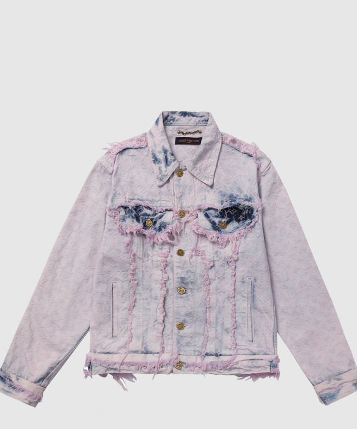 레플리카|이미테이션 louis-vuitton-루이비통프린지드-모노그램-보이후드-데님-재킷-1ab4tb