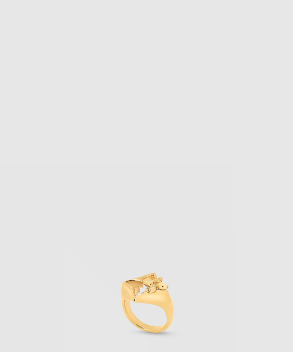 [LOUIS VUITTON-루이비통]플라워그램 반지 M1084S