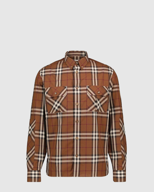 [BURBERRY-버버리]체크 투포켓 셔츠 80459781