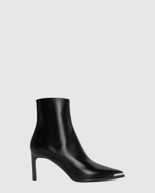 [CELINE-셀린느]메탈 토 베르누이 앵클 부츠 351343