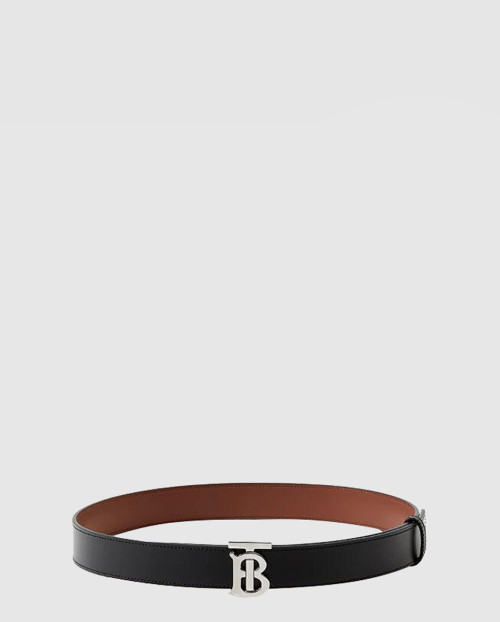 [BURBERRY-버버리]레더 리버시블 TB 벨트 80525301