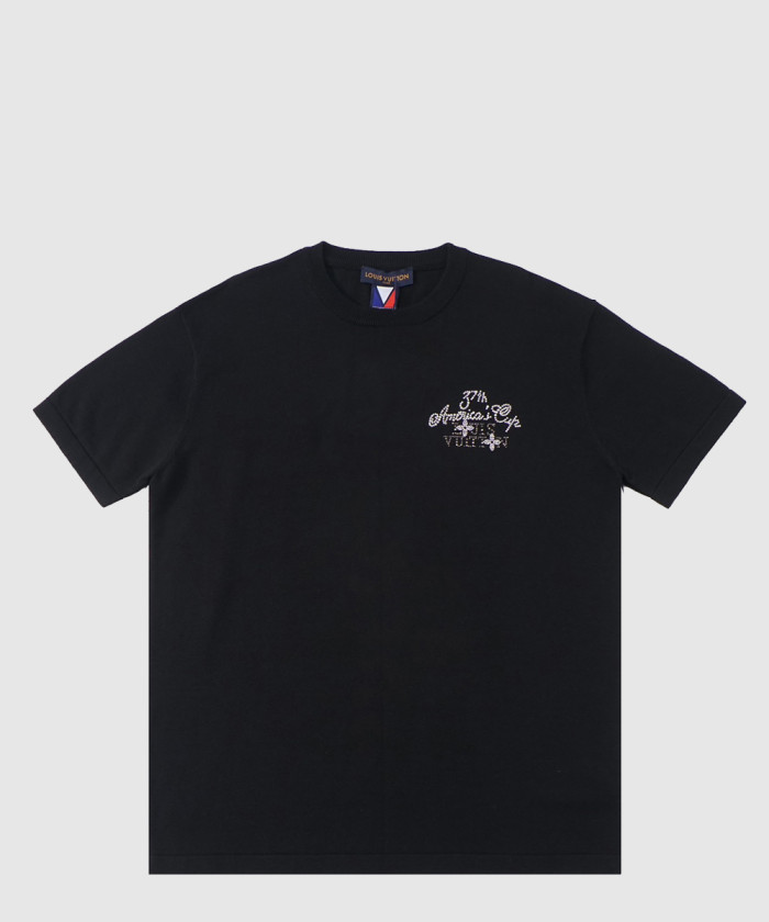 레플리카|이미테이션 louis-vuitton-루이비통엠벨리시드-쇼트-슬리브드-코튼-크루넥-1afvs9