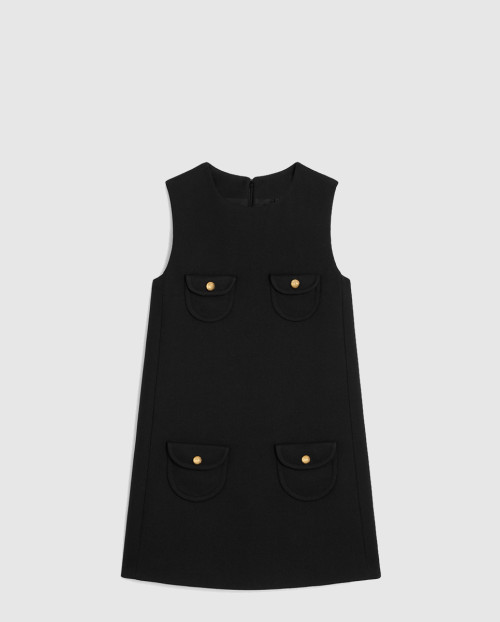 [CELINE-셀린느]트라페즈 미니 스커트 2R94N3