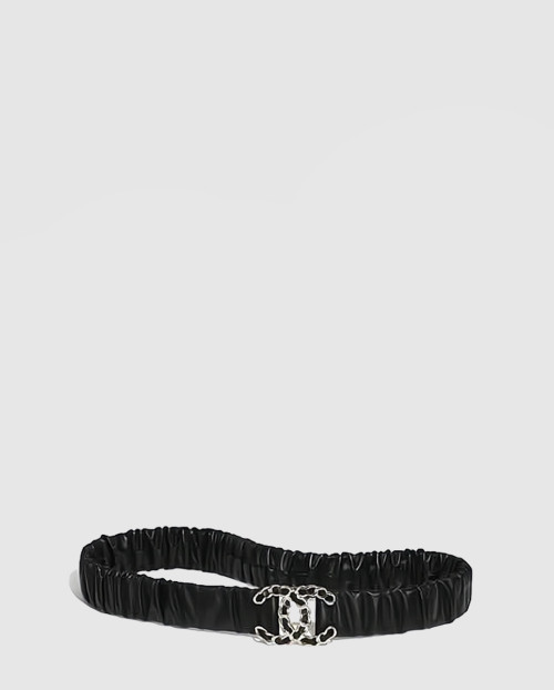 [CHANEL-샤넬]탄력 주름 벨트 AA0582