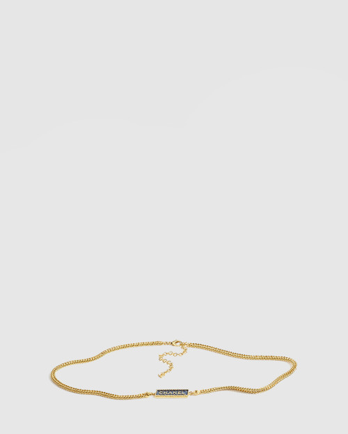 [CHANEL-샤넬]체인 벨트 ABC748