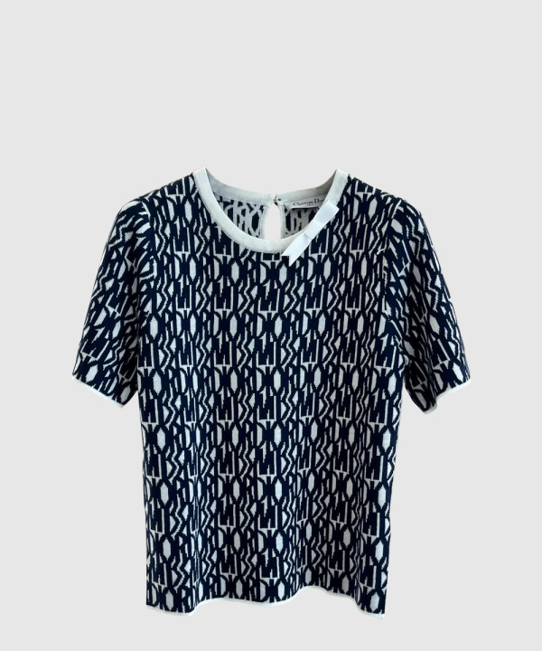 [DIOR-디올]반소매 스웨터 454S3