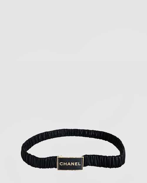 [CHANEL-샤넬]로고 잠금 벨트 AA9096