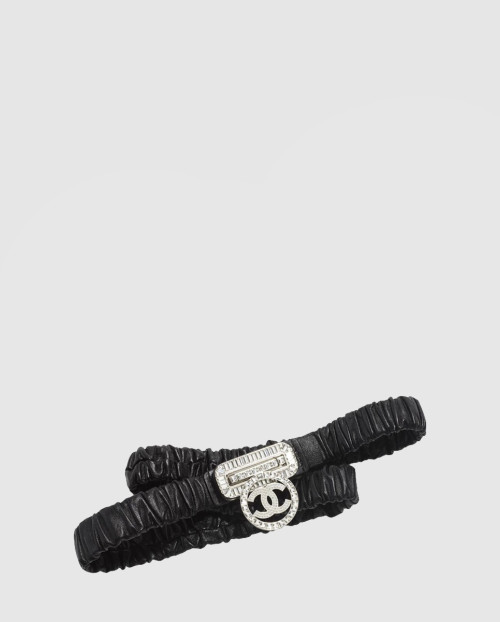 [CHANEL-샤넬]로고 스무스 버클 벨트 AA8931