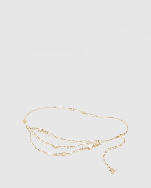 [CHANEL-샤넬]체인 벨트 ABC431