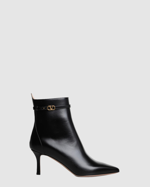 [VALENTINO-발렌티노]송아지 가죽 브이로고 부츠