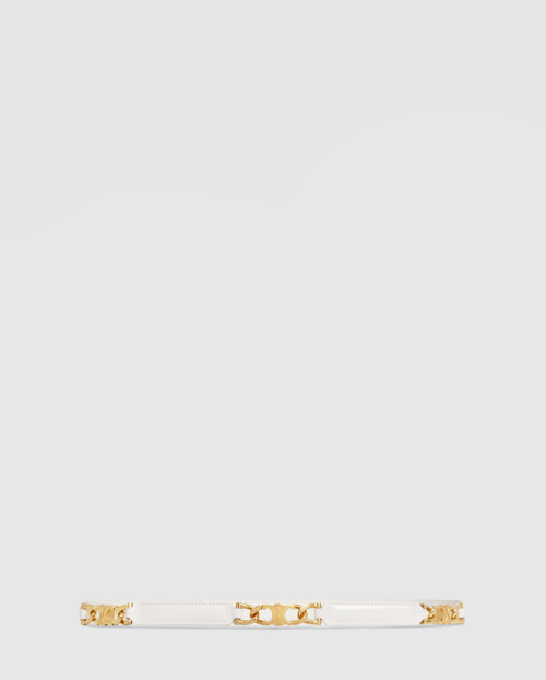 [CELINE-셀린느]스몰 트리옹프 구르메트 어드저스터블 벨트 45BGC3