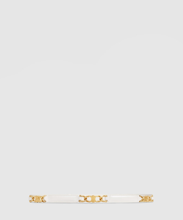 [CELINE-셀린느]스몰 트리옹프 구르메트 어드저스터블 벨트 45BGC3