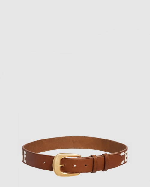 [CELINE-셀린느]라지 웨스턴 벨트 45BCP3