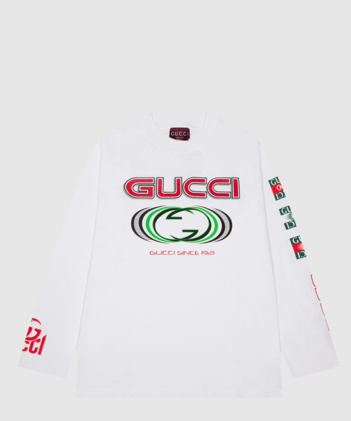 레플리카|이미테이션 gucci-구찌프린트-코튼-저지-티셔츠-784364