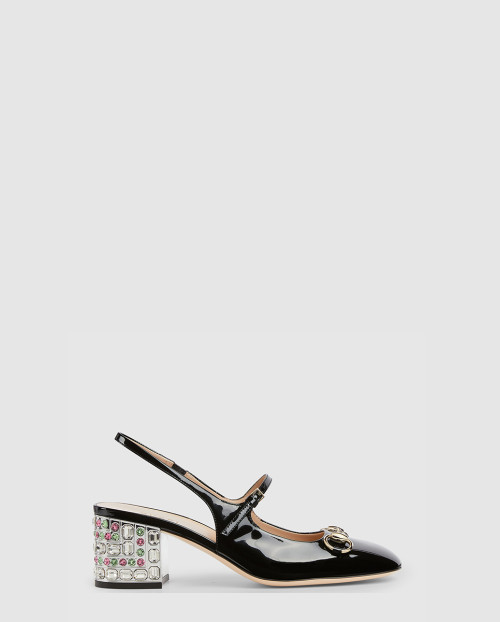 [GUCCI-구찌]크리스탈 펌프스 801898