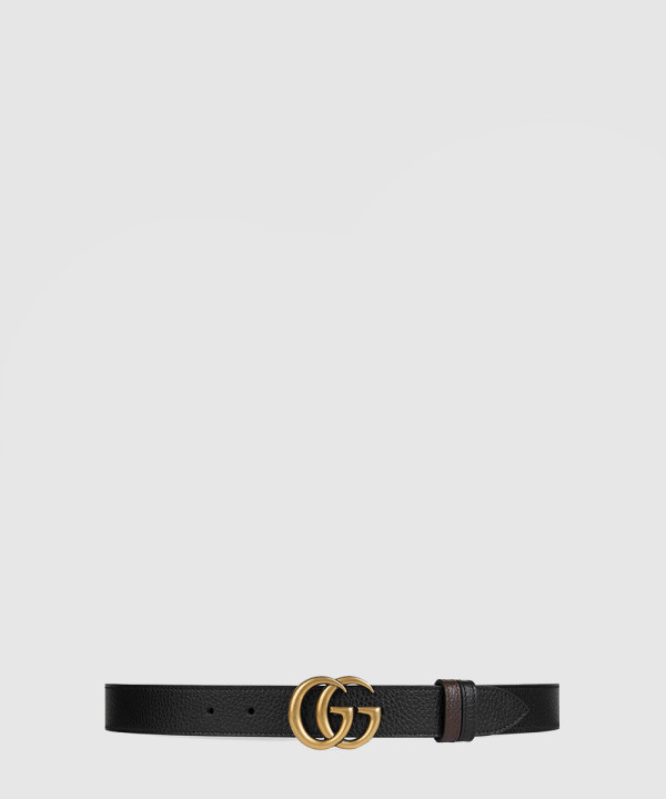 [GUCCI-구찌]리버서블 씬 벨트 643847