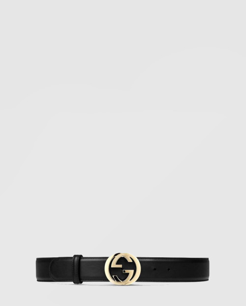 [GUCCI-구찌]G버클 가죽 벨트 ‎370543