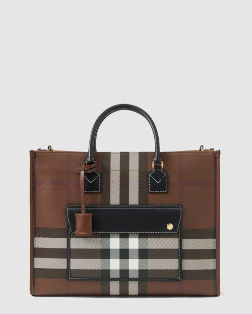 [BURBERRY-버버리]미디엄 프레야 토트 80696601