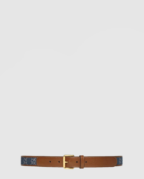 [GUCCI-구찌]GG 스퀘어 버클 벨트 678694