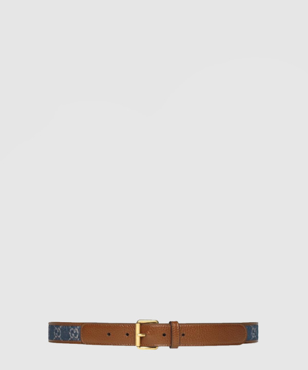 [GUCCI-구찌]GG 스퀘어 버클 벨트 678694