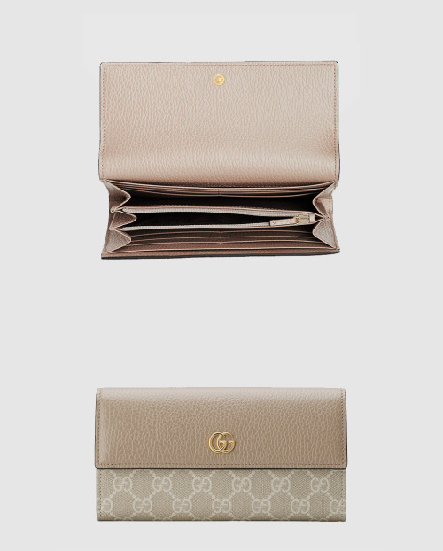 [GUCCI-구찌]GG 마몽 레더 장지갑 456116