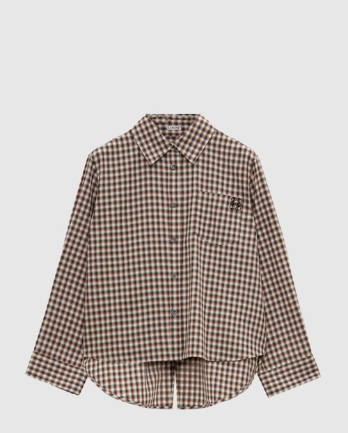 [LOEWE-로에베]체크 셔츠