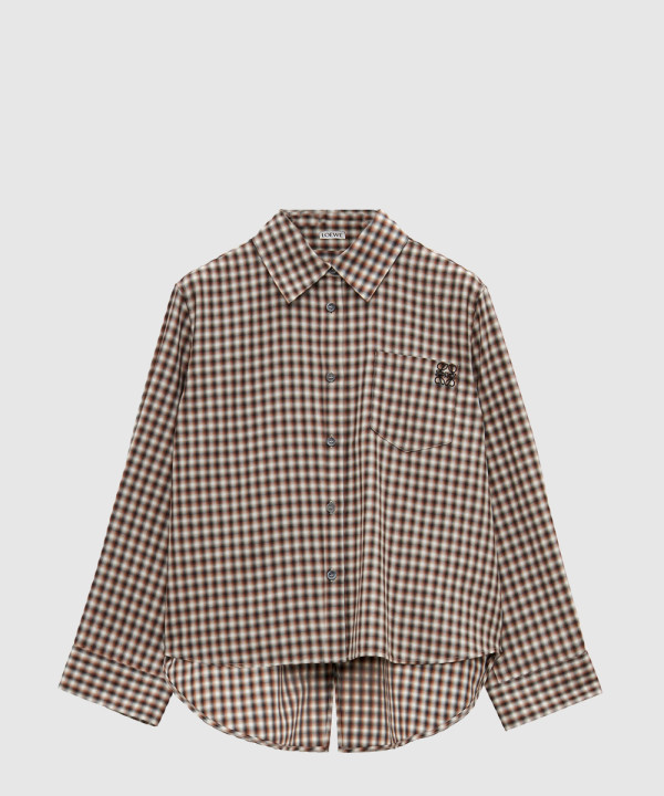 [LOEWE-로에베]체크 셔츠
