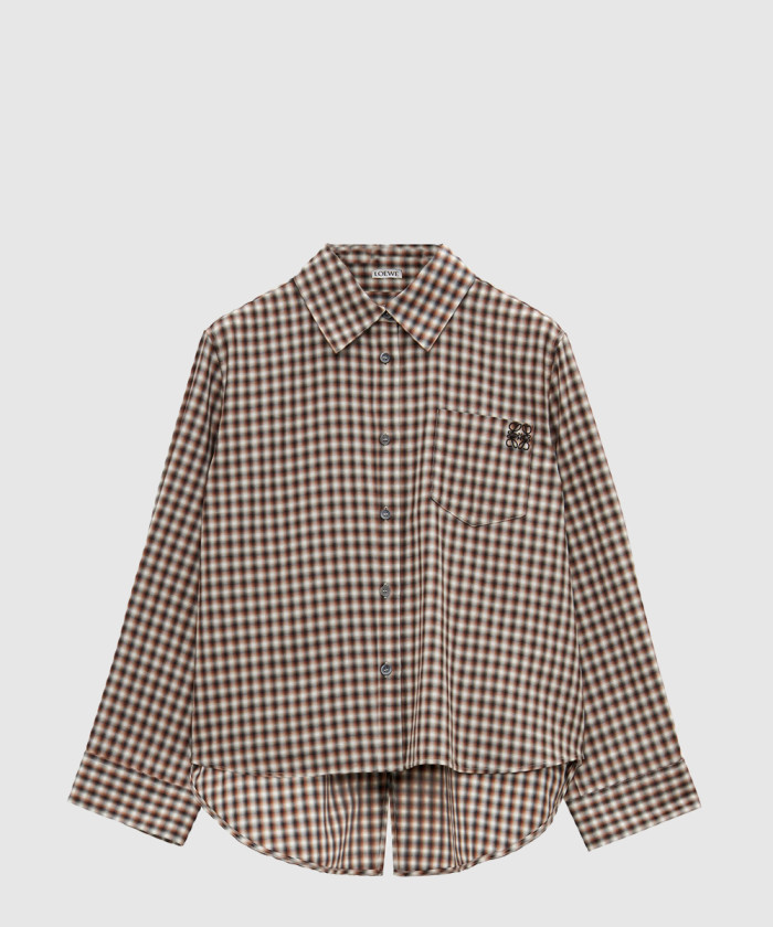 레플리카|이미테이션 loewe-로에베체크-셔츠