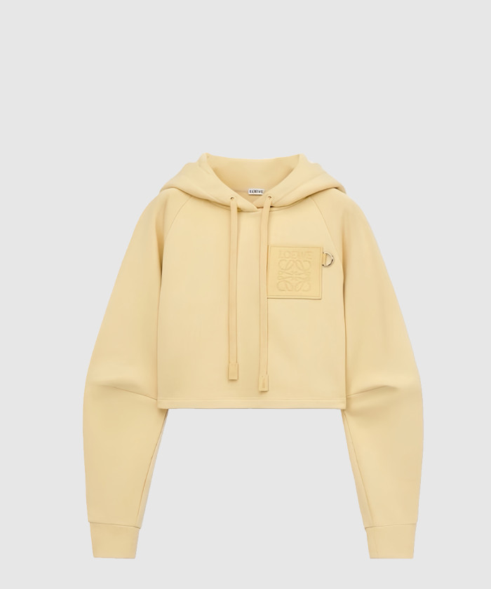 레플리카|이미테이션 loewe-로에베코튼-크롭-후디