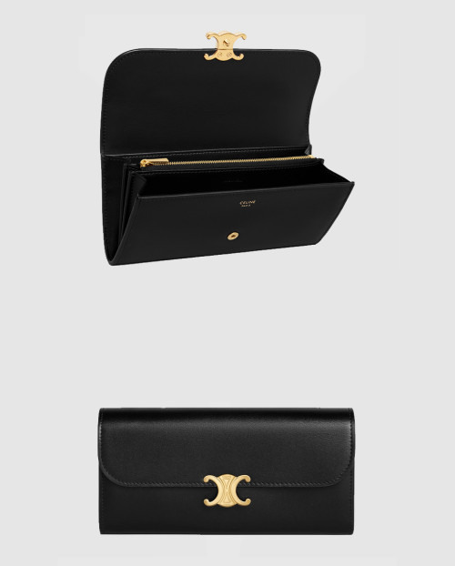 [CELINE-셀린느]라지 트리옹프 지갑 10E313