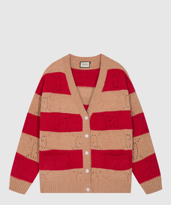 [GUCCI-구찌]스트라이프 울 가디건 751002