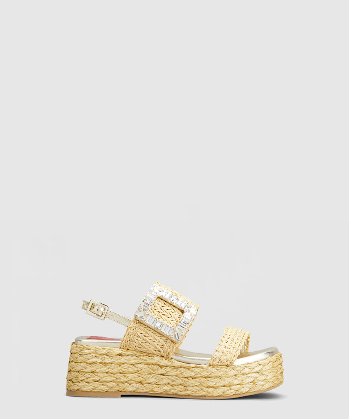 레플리카|이미테이션 roger-vivier-로저비비에다이아몬드-버클-라피아-웨지-샌들-7343