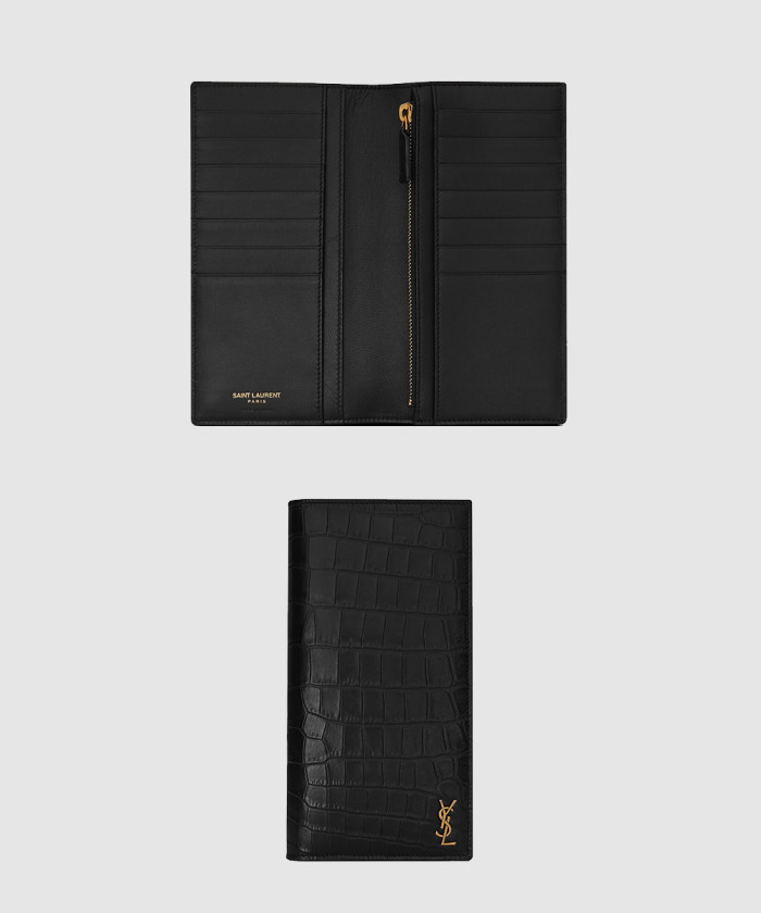 레플리카|이미테이션 saint-laurent-생로랑악어무늬-가죽-롱-지갑-607746