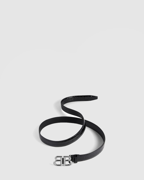 [BALENCIAGA-발렌시아가]모나코 크로커다일 엠보싱 벨트 766031