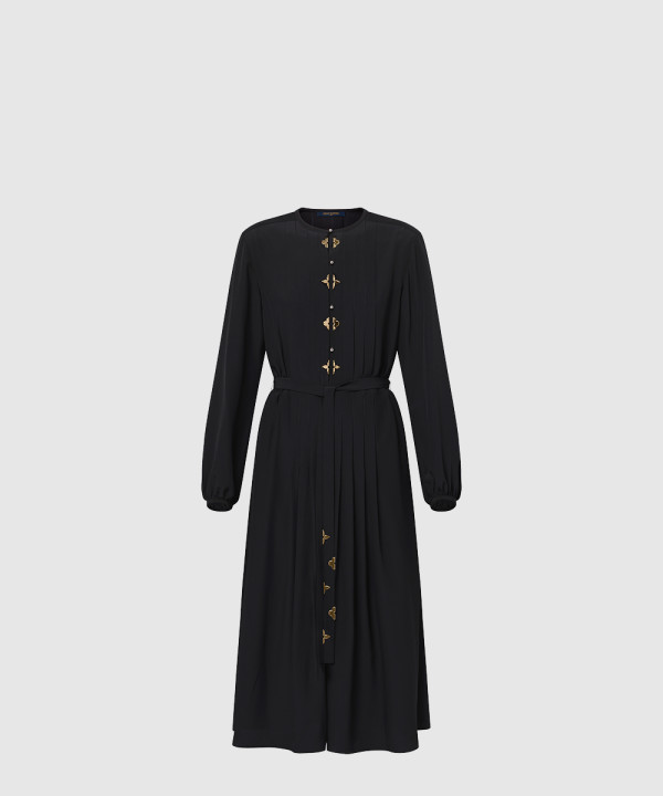 [LOUIS VUITTON-루이비통]실크 드레스 1AFDDF