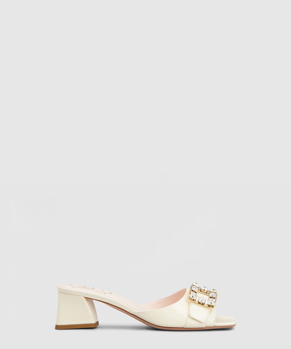 [ROGER VIVIER-로저비비에]트레 비비에 스트라스 버클 뮬 5363