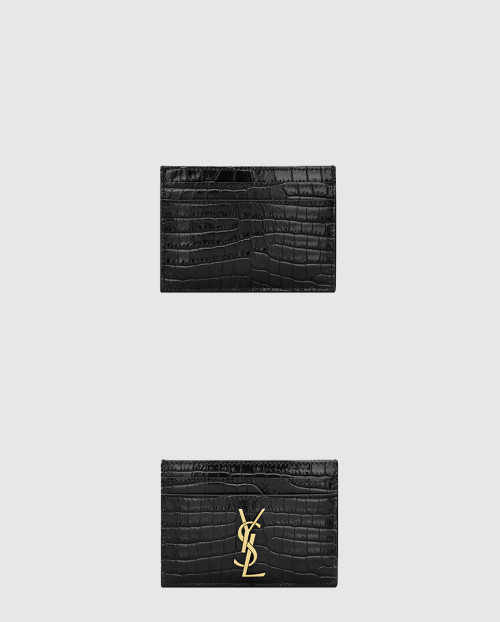 [SAINT LAURENT-생로랑]CASSANDRE  카드 케이스 370778