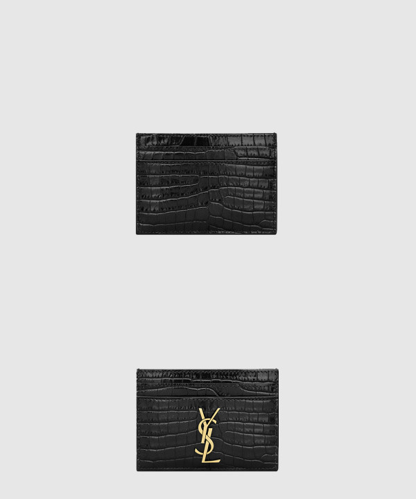 [SAINT LAURENT-생로랑]CASSANDRE  카드 케이스 370778