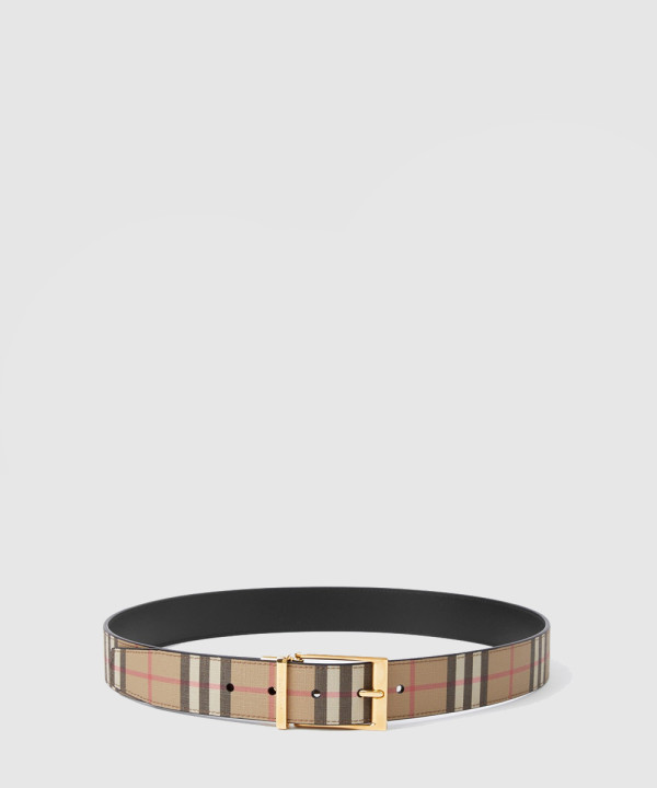 [BURBERRY-버버리]양면 체크 벨트 80649611