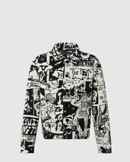 [LOUIS VUITTON-루이비통]코믹스 트러커 재킷 1AB5DL