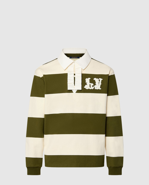 [LOUIS VUITTON-루이비통]롱 슬리브드 코튼 럭비 폴로 1AFWUB