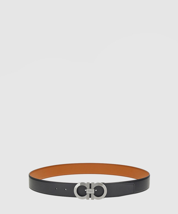 [FERRAGAMO-페레가모]길이 조절이 가능한 리버서블 간치니 벨트 670084